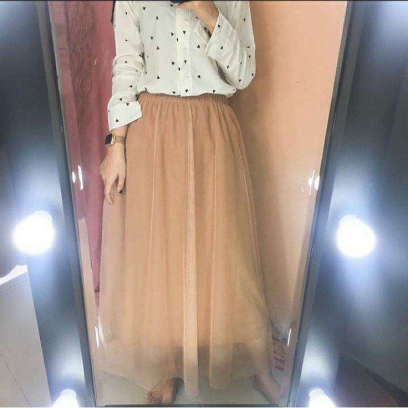ROK TUTU POLOS