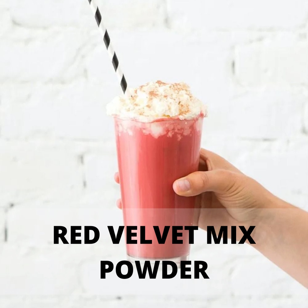 

Bubuk Minuman Rasa Red Velvet Mix DENGAN GULA 100gr JPS