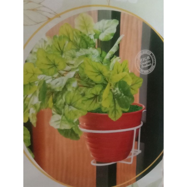 Rak Pot Gantung Besi /Hanger Pot Tanaman/Rak Pot Bunga Gantung
