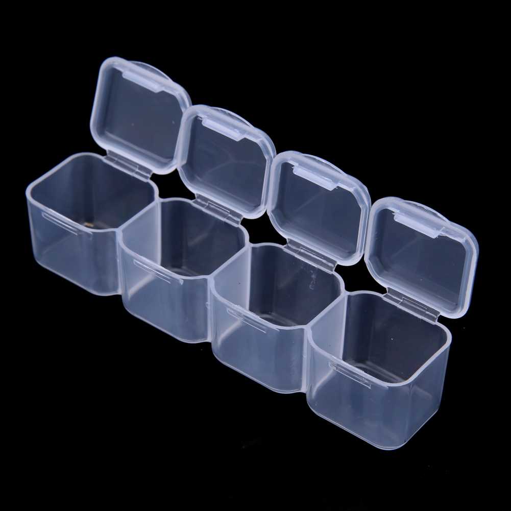 Kotak Penyimpanan Perhiasan Separate Organizer Bahan Plastik Berkualitas / Jewelry Organizer