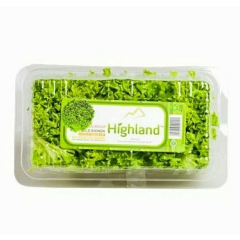 

Higland salanova lolobiando salad | pack