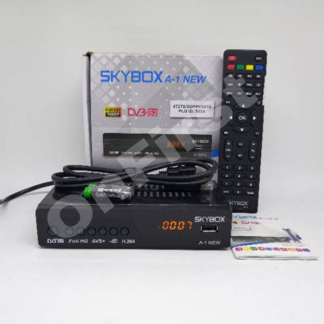 Receiver Parabola Skybox A1new Avs 8mb Shopee Indonesia