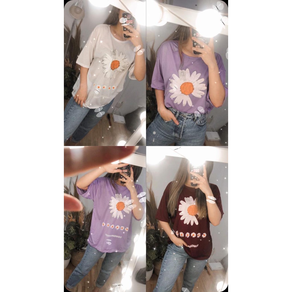 Pakaian Wanita Kaos Murah Tshirt Cewe Tumblr Tee T Shirt
