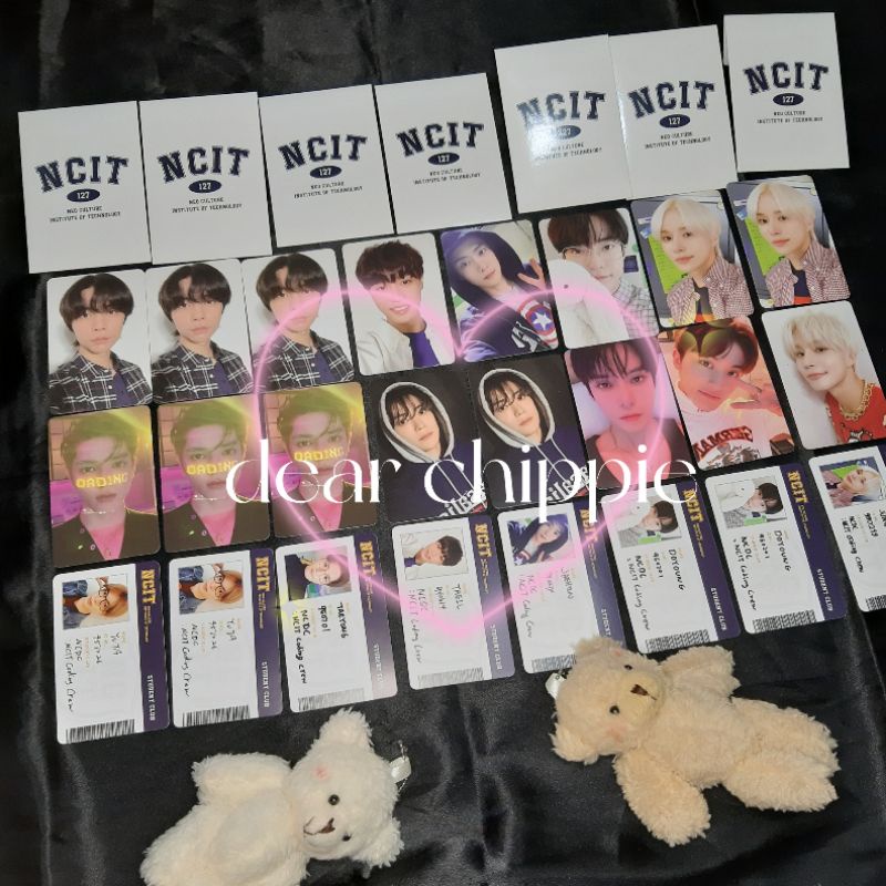 MD NCIT NCT 127 PHOTOPACK PHOTOFRAME SET DAY NIGHT JUNGWOO DOYOUNG MARK JAEHYUN TAEYONG HAECHAN YUTA