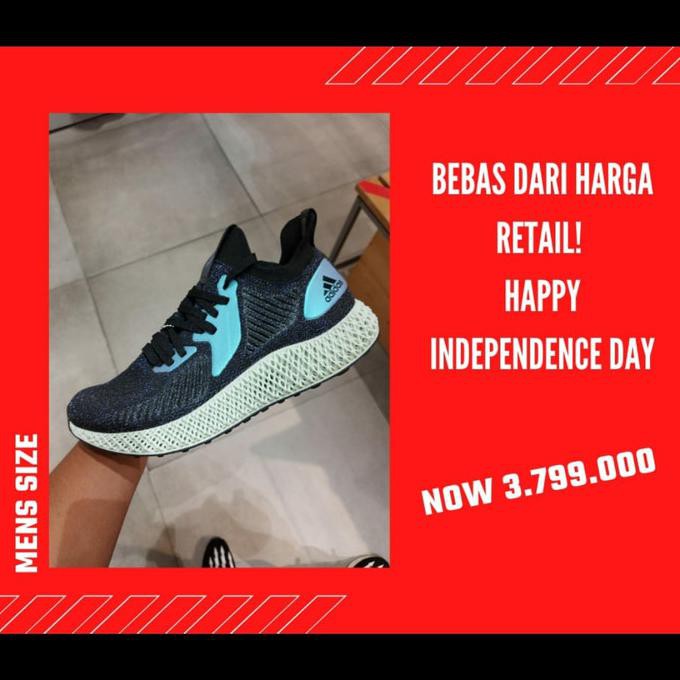 Branded Snikers Pria❤️ adidas alphaedge 4d size 8us STOK TERBATAS