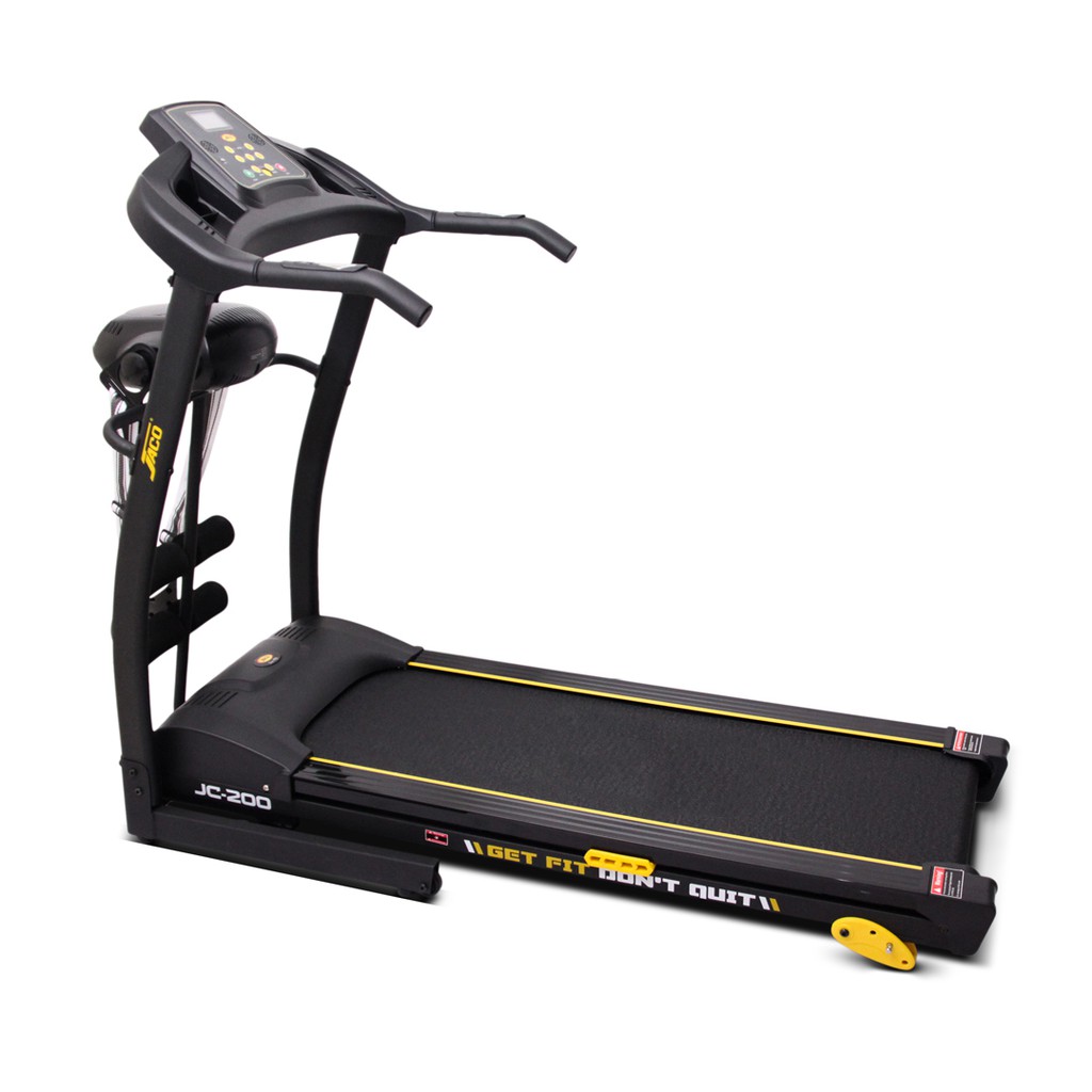 Jaco Treadmill Elektrik JC-200 Alat Fitness Alat Olahraga Treadmill Elektrik Multifungsi