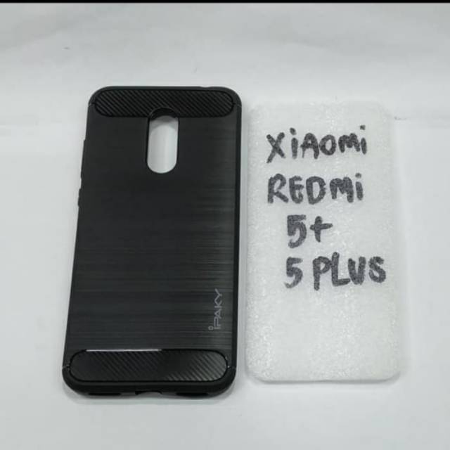 XIAOMI REDMI 5 PLUS / REIDMI 5+ , REDMI 9 softcase silikon karet hitam mantul