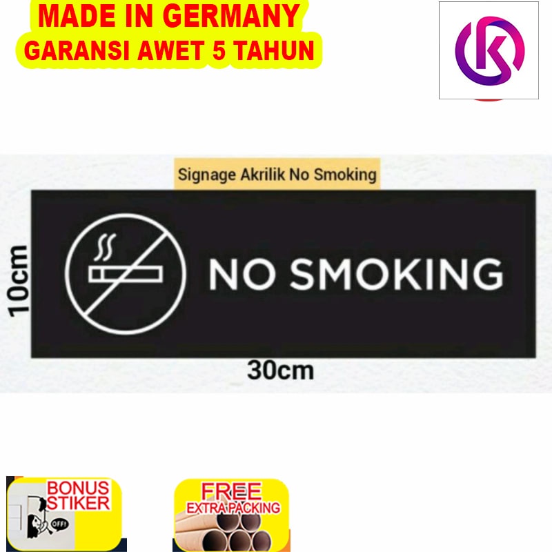 

Grosir Signage No Smoking Akrilik/Papan No Smoking