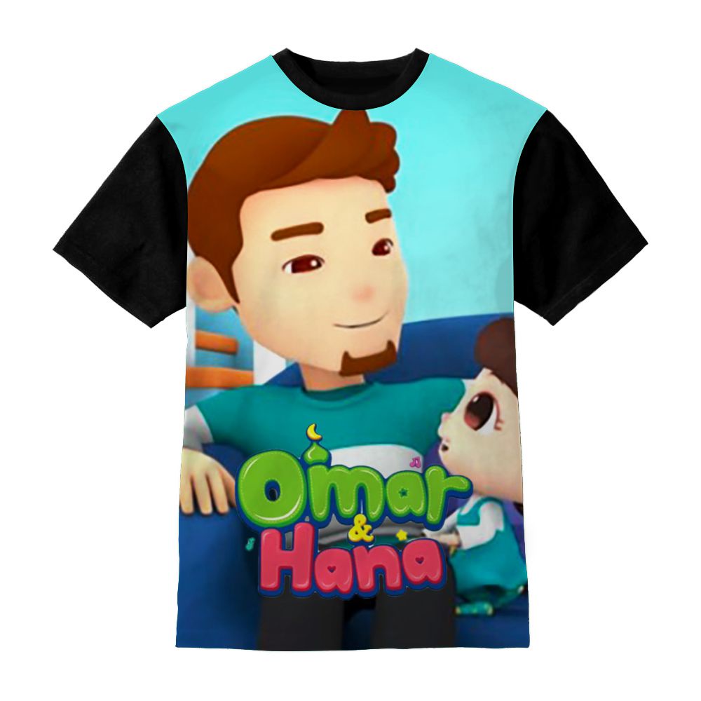 Kaos Anak Omar Hana Baju Anak Umur 1-12 Tahun - Pakaian Omar Hana Abi