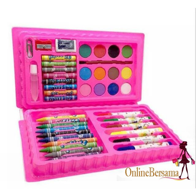 

Crayon 42 Set pensil Warna Set 42 item Colouring Kid