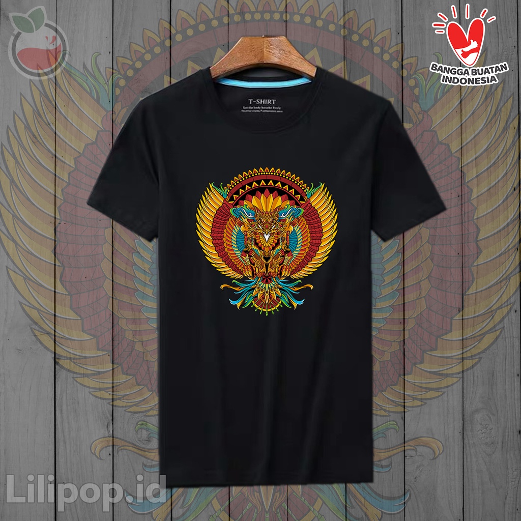 Lilipop Kaos Tshirt  Pria Veteran Indonesia Merdeka Nkri Baju Distro Basic Lengan Pendek Kasual