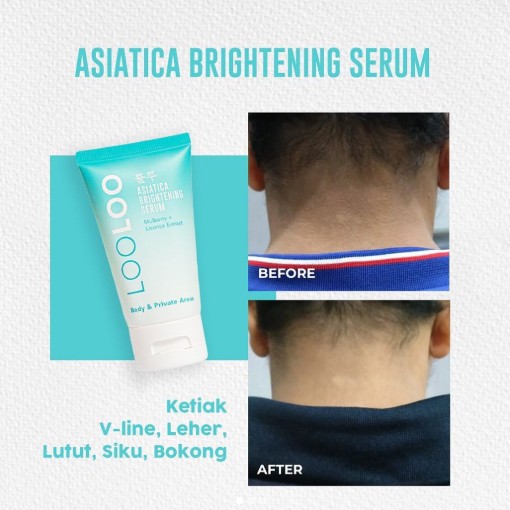 LOOLOO ASIATICA BRIGHTENING SERUM 100GR