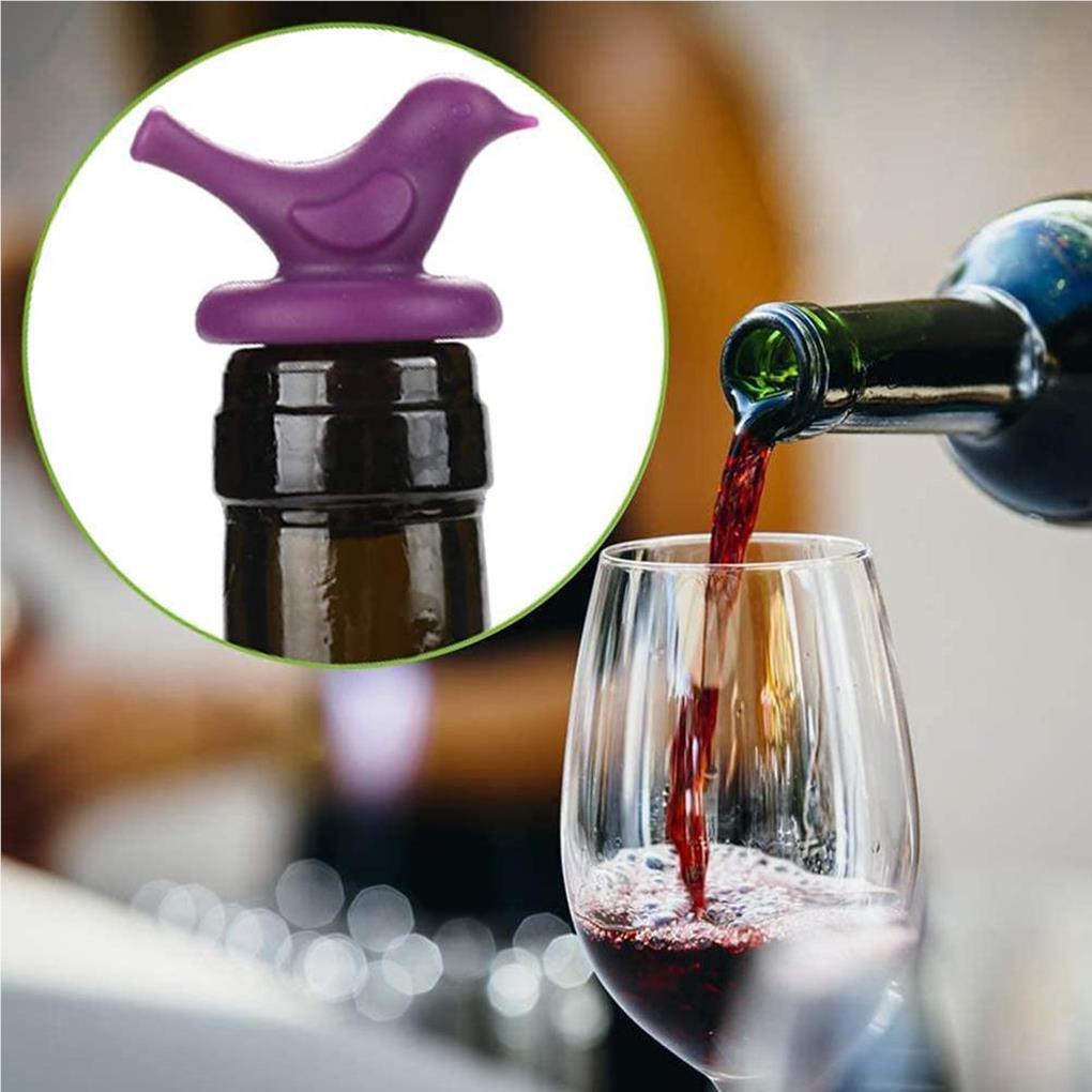 8buah Sumbat Botol Wine Rumah Makan Hotel Cafe Resturant Minyak Saos Bumbu Seasoning Jar Tutup Reusable Accessories