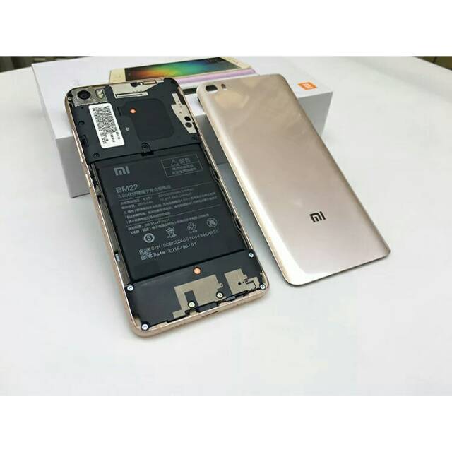 Backdoor Backcover Tutup Belakang Xiaomi Mi5 Mi 5 Kaca