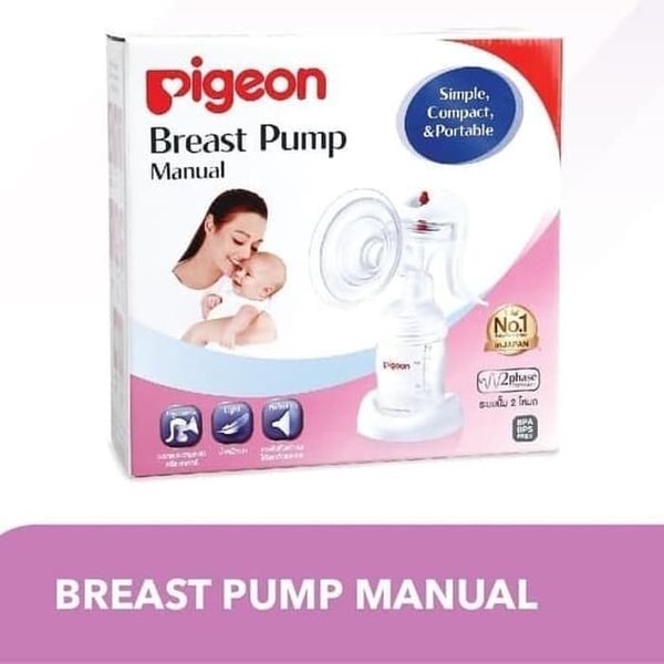Pigeon Breast Pump Manual Milk Saver Perlengkapan Menyusui Pompa Asi Ibu By Lidyamomnbaby