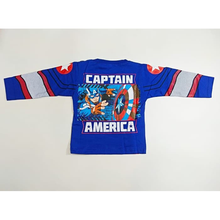 Baju Kostum Anak Superhero Captain America III Civil War Halloween