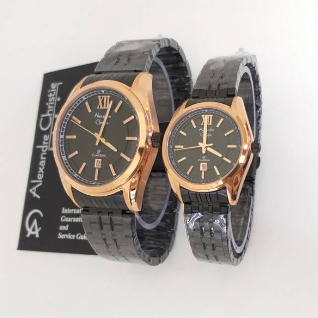 Jam Alexandre Christie AC 8501 MD/LD BLRG jam tangan pasangan