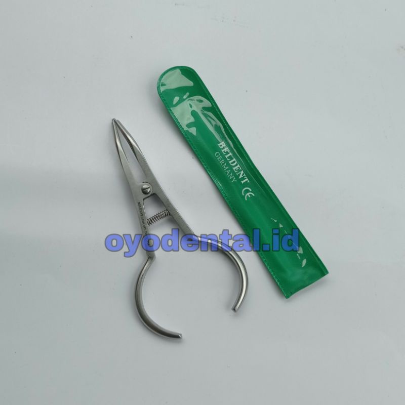 Dental tang rubber dam / rubberdam forcep / plier forceps / penjepit matrix clip matriks