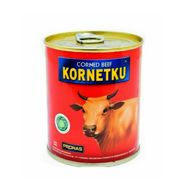 

Pronas Kornetku 340G - Corned Beef Kornet Daging Sapi