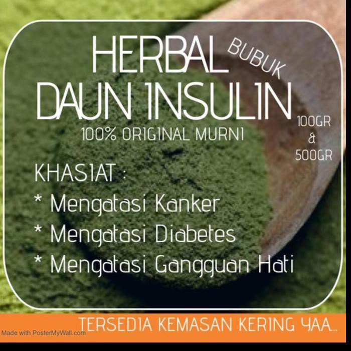 

Daun Insulin Bubuk Murni 500gr | Mengatasi DIabetes