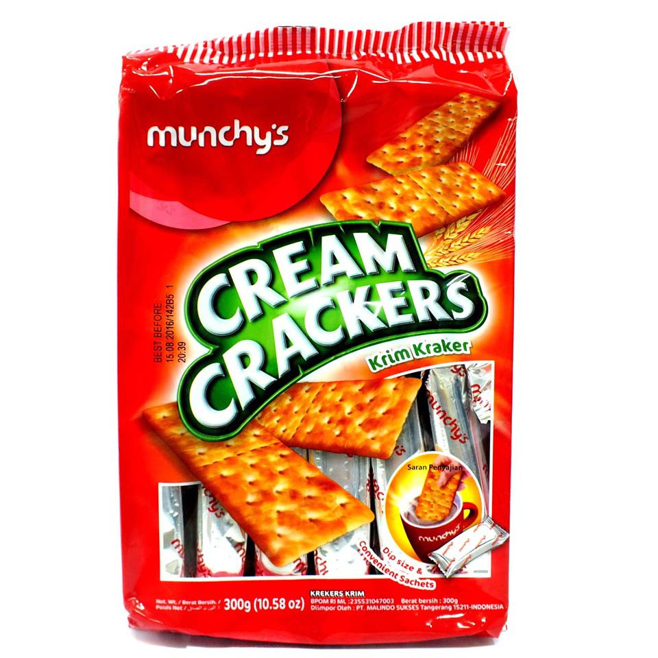 Jual MUNCHY'S CREAM CRACKERS 300G Indonesia