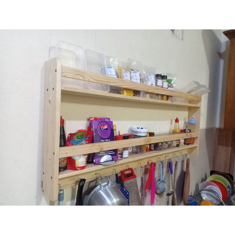 rak bumbu dapur minimalis/rak dapur