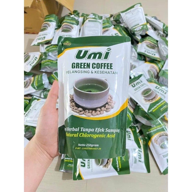 

UMI GREEN COFFI 100% ORI HERBAL/PELANGSING HERBAL/MINUMAN HERBAL/KOPI HIJAU