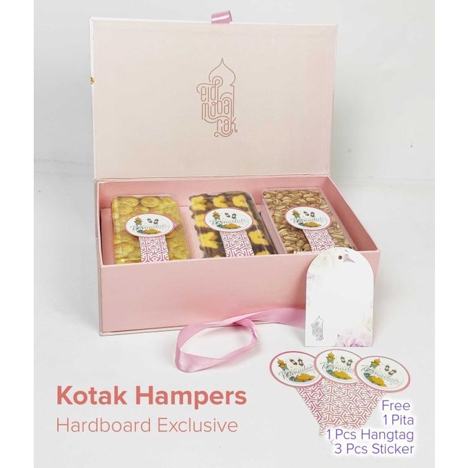 

paling diminati] hardbox lebaran hampers kotak parcel kue nastar kering kacang