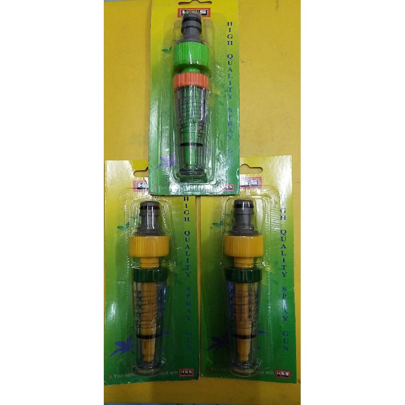 SEMPROTAN AIR HOSE NOZZLE PVC-KEPALA SPRAY PLASTIK HSS
