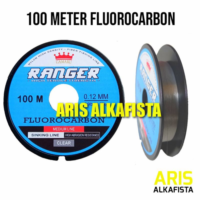 Senar Pancing Ranger Fluorocarbon 100 Meter