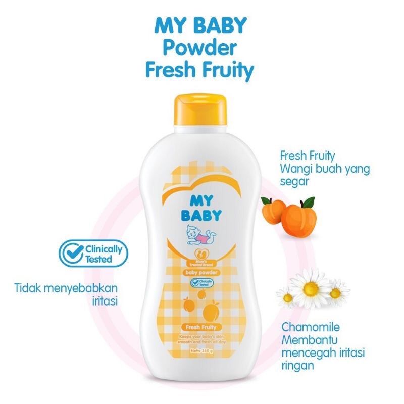 My baby powder 100 gram extra 25% bedak bayi