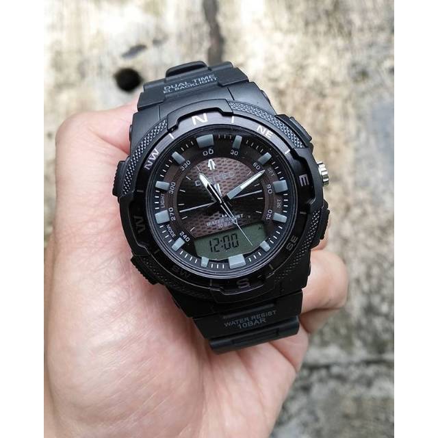 Jam tangan pria Digitec dg3067T Dualtime Digital