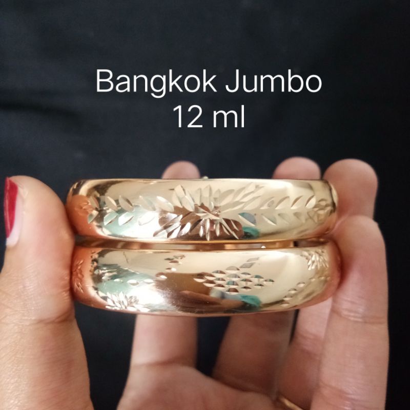 Gelang Swasa Bangkok (12ml) kuning selamanya