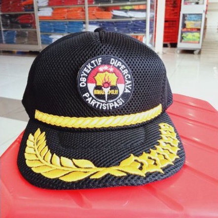 Topi humas Polri Topi jaring humas Polri Topi Polri topi jaring polri