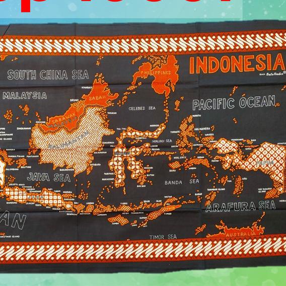Batik Peta Indonesia