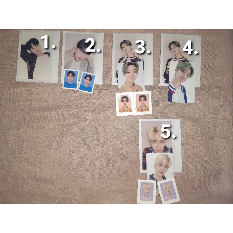 SEVENTEEN season greeting 2022 (Jeonghan, Hoshi, The8, Mingyu)