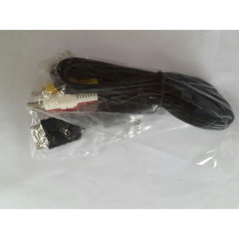 Colokan jack kabel playstation 2 PS2 ke 3 rca TV