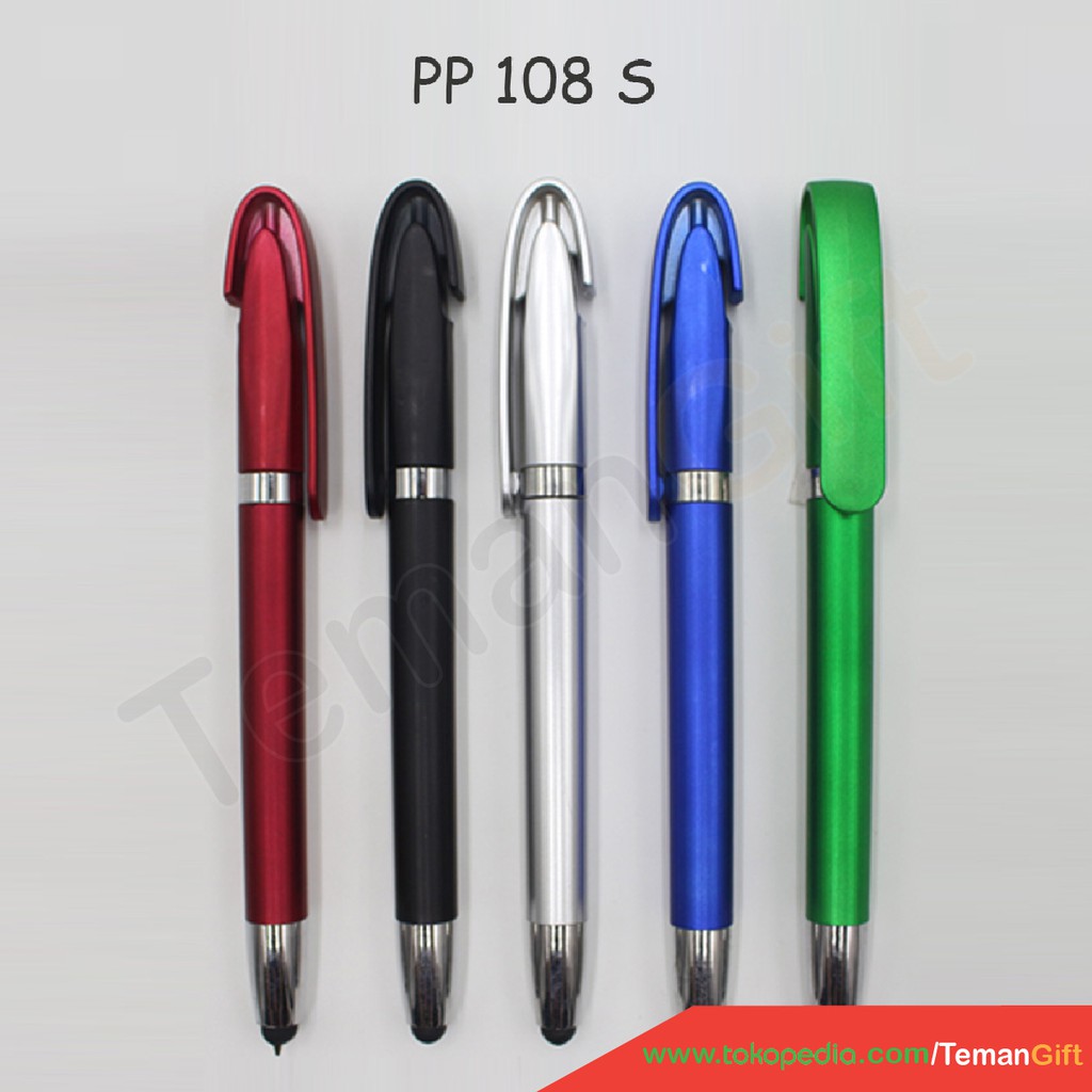 

Souvenir Pulpen Plastik PP 108 - Dapat Custom Logo