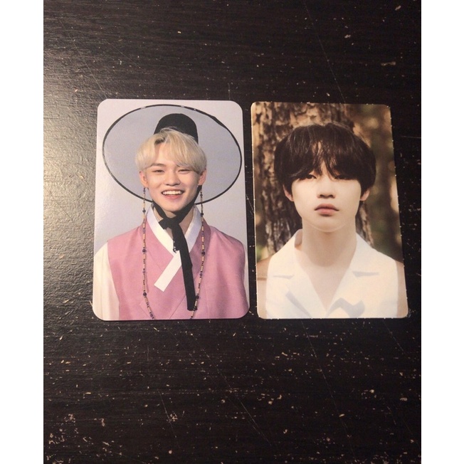 pc chenle puff hanbok + chenle dad