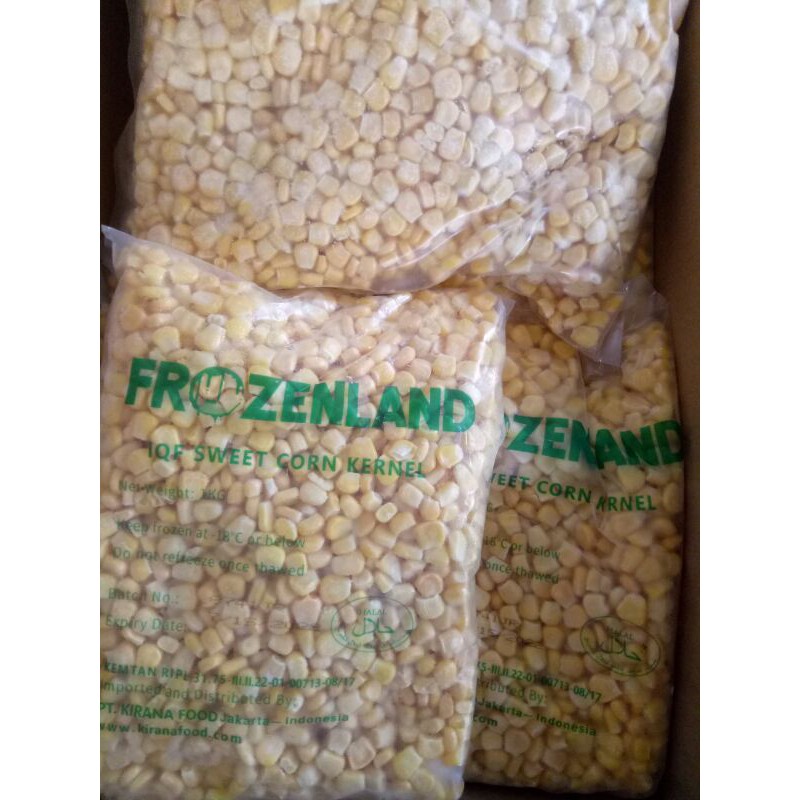 Jagung manis pipil frozenland/ Jasuke/jagung import