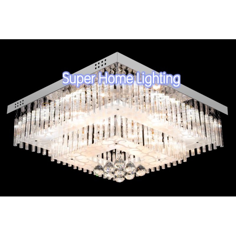 Lampu Hias Plafon Led Dekorasi 581618-60*60