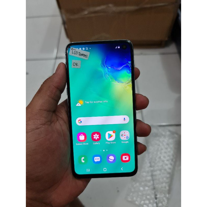 samsung s10e ( Minus tompel )