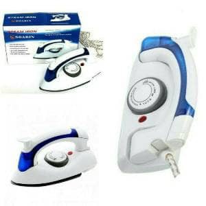 HETIAN Setrika Seterika Uap Lipat/Iron Travel Portable 2 IN 1 Steamer