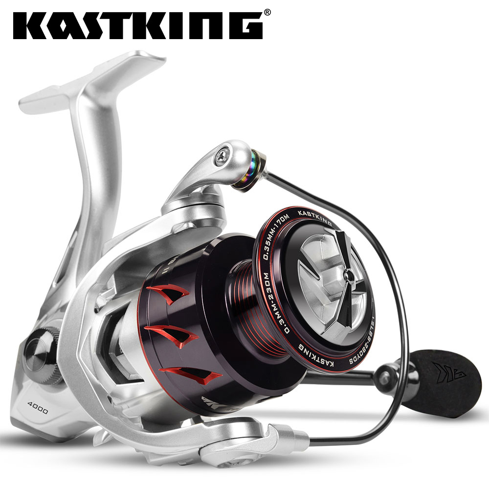 Kastking Spartacus II Reel Pancing Drag Washer 10kg Drag 7 + 1 BBS Bahan Carbon Spinning Reel