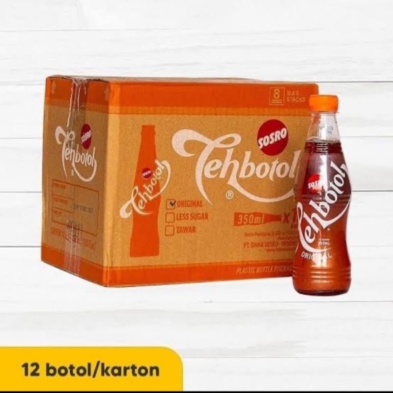 

Teh Botol Sosro 350ml 1 dus isi 12