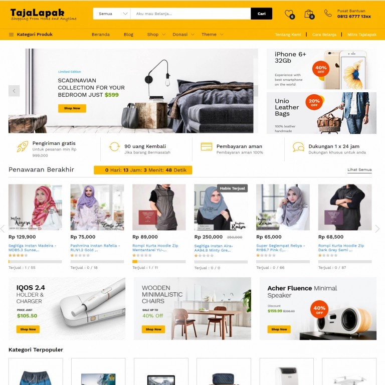 Source Code Marketplace Pro Dengan Fitur Terbaik