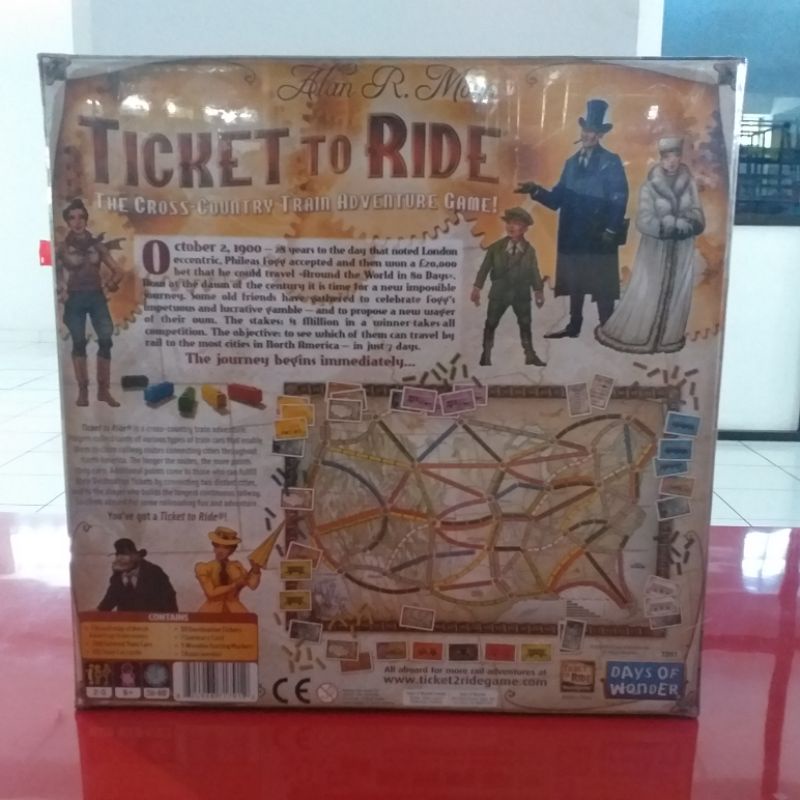 TICKET TO RIDE AMERICA / EUROPE board game