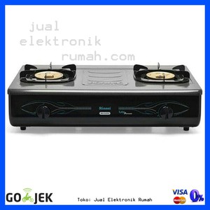 Kompor Gas 2 Tungku Rinnai Ri 712tg Ri712tg Turbo Burner Terlaris Shopee Indonesia