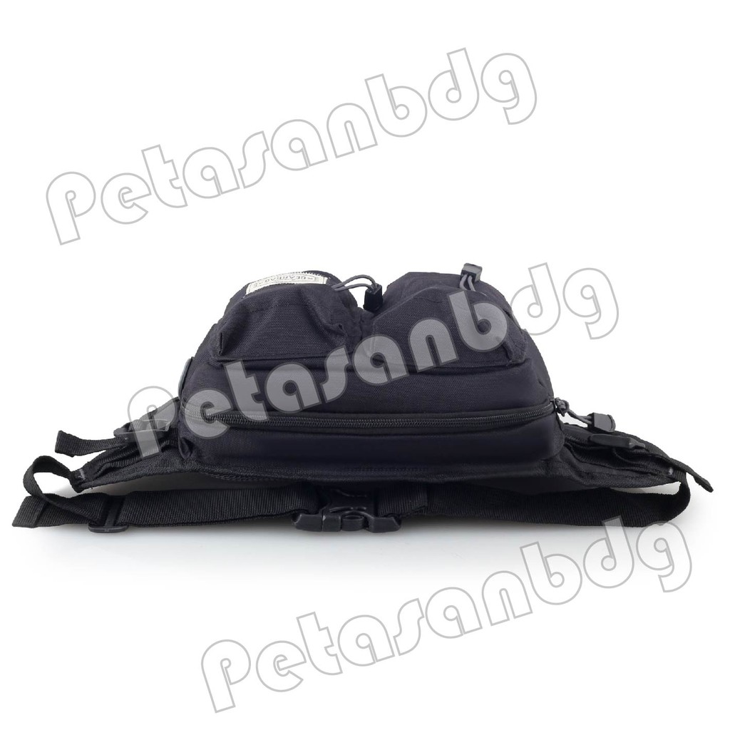 PTS -Gear Bag Authentic TWO POCKET.PTS Waistbag WITH EARPHONE HOLE -13081