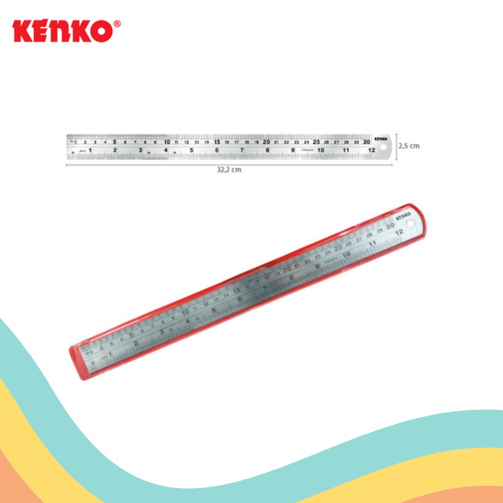 

GARISAN BESI 30 CM KENKO (1 PCS)